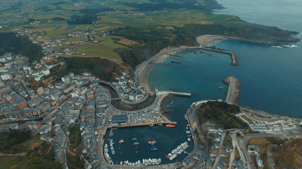 Pension Oria Luarca Buitenkant foto